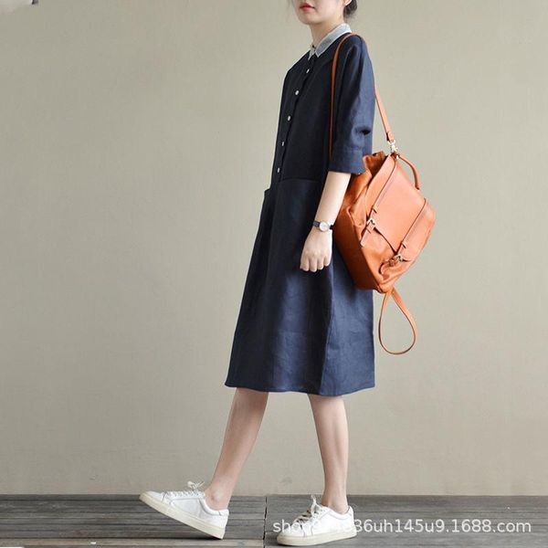 

casual dresses 2021 mohat summer dress women vintage, Black;gray