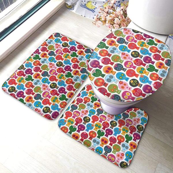 

bath mats calaveras bathroom mat sets 3 piece set rugs memory foam toilet seat cover lid