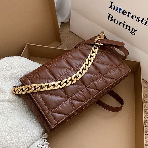 

hbp vintage women's bag 2022 fall/winter new chain fashion diamond lattice shoulder crossbody bags classic