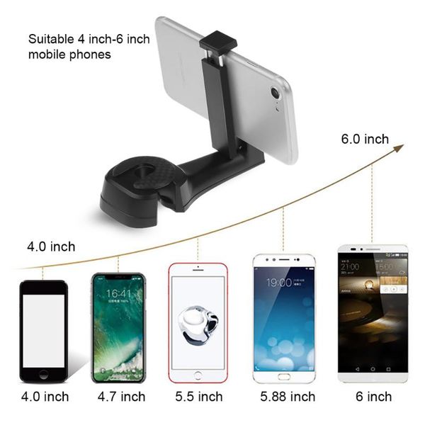 

car organizer universal hook with phone holder 1pcs 2 in 1 trucks abs for most cars