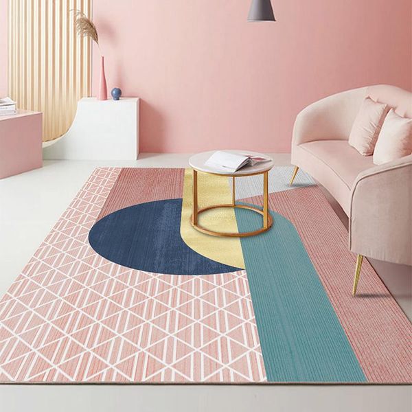

modern simple carpet fashion small abstract rug living room nordic rectangle floor mat alfombras bedroom decoration ed50dt carpets