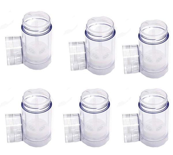 

storage bottles & jars hip 5pcs 30ml clear empty plastic round deodorant containers,round shape bottom filling stick container twist up