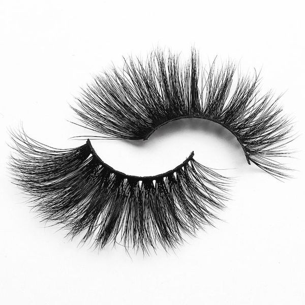

false eyelashes 22mm 5d mink crisscross natural long lashes makeup 3d extension eyelash multi-layer