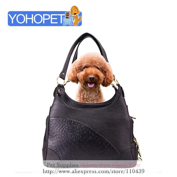 

luxury dog carriers portable travel carrier bag classical black breathable bags for small dogs pet puppy car seat covers