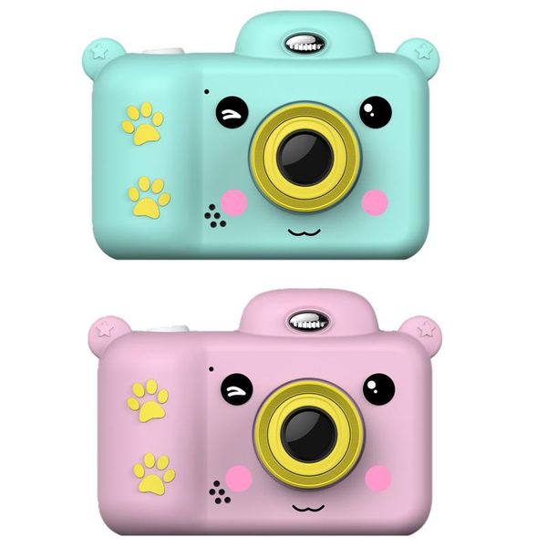 

children mini digital camera 2.4inch ips screen 24mp 1080p hd video po kids slr toy birthday gift cameras