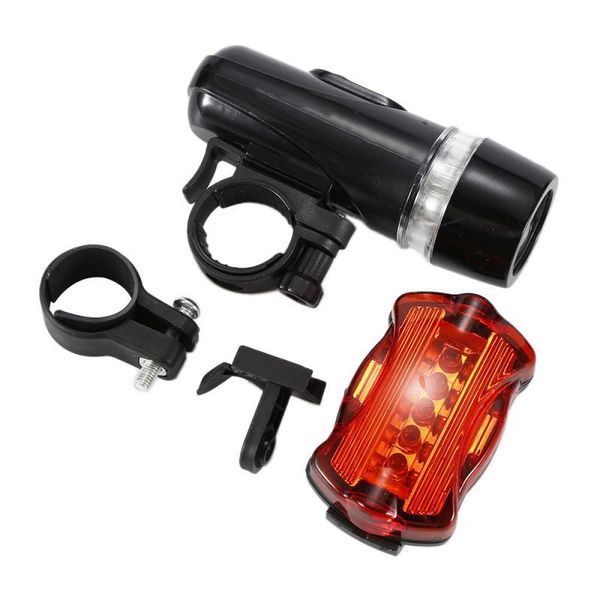 

bicycle butterfly tail light kit 5 led waterproof headlight safety warning riding accessories bike lights
