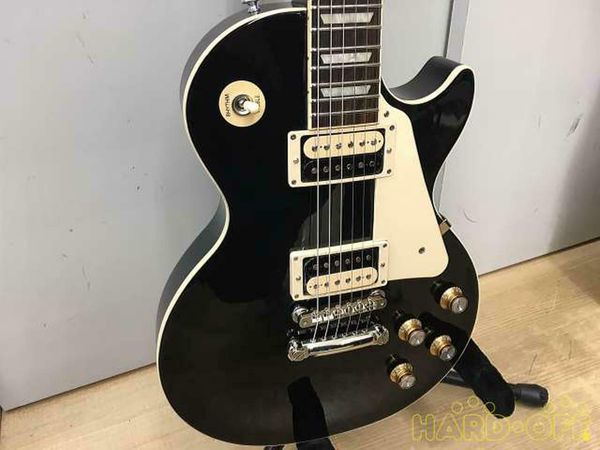 

les classic ebony black 2021 electric guitar,