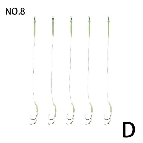 

soft-braid fishing line no 2/4/6/8 hook link combi ready carp tied rig made hirisi hair outdoor s9a0 hooks