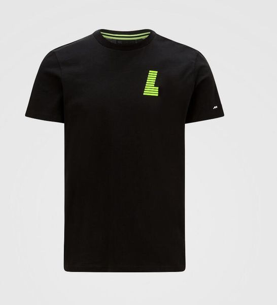 

2021 summer f1 first level formula leisure work sedential short sleeve t-shirt