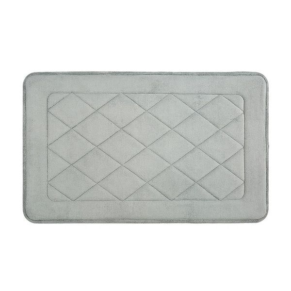 

bath mats home mat non-slip bathroom carpet soft memory foam rug polyester ground washable for kitchen toilet floor decoration