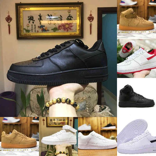 

wholesale 2021 new designers outdoor men low skateboard shoes one 1 knit euro airs high women all white black sports shoes v61