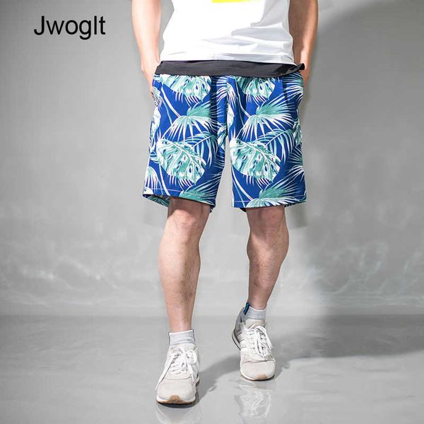 

50kg-125kg summer fashion big men casual shorts loose beach vacation bermuda shorts 210528, White;black