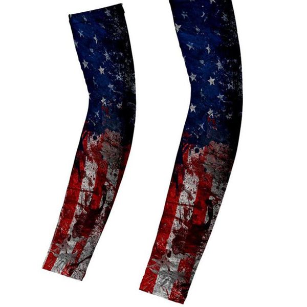 

elbow & knee pads 1pair outdoor sports arm sleeves cooling compression for men running cycling golf volleyball baseball football cover, Black;gray