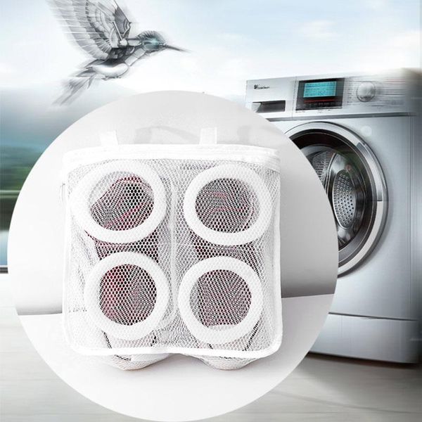

lazy shoes washing bags storage machine special care shoe hanging bag household mesh anti-deformation laundry