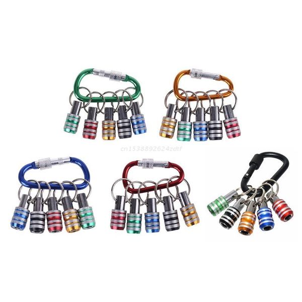 

5pcs 1/4 inch hex shank keychain extension bar screwdriver bits holder socket 77ja professional hand tool sets