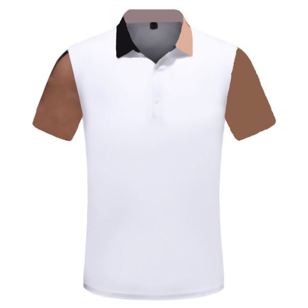 

2021 sommer-marken-kleidung luxus-designer-polo-hemden der mÃ¤nner zufÃ¤llige polo-mode snake bee druck-stickerei-t-shirt high street herren p, White;black