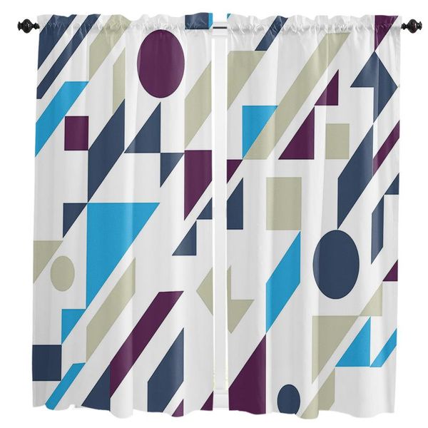 

curtain & drapes geometric for living room kids bedroom kitchen window curtains home essentials interior