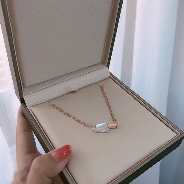 

link, chain 2021 banquet white fritillary cream bracelet female rose gold malachite green double stacked girlfriend same style, Black