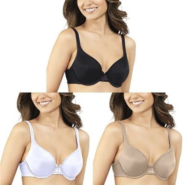 

brand women's body caress full coverage convertible bra, Red;black