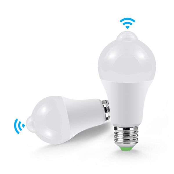 

bulbs 12w 18w motion sensor led bulb lamp for stair corridor 110v 220v aisle doorway infrared induction night light