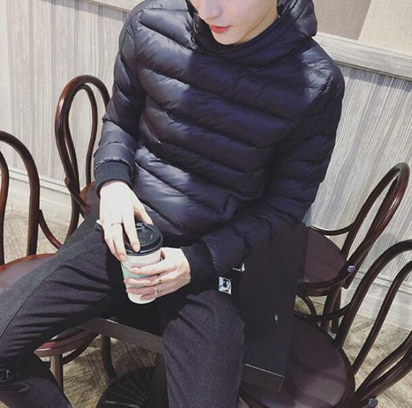 

men's jackets coat couple down zipper cotton hooded jacket winter mens pullover padded, Black;brown