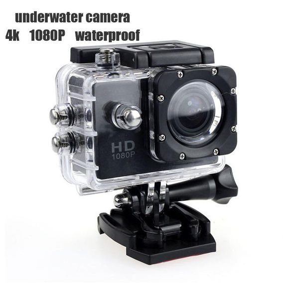 

underwater dv camera mini helme camcorder 1080p car waterproof action cam outdoor air 4k 30fps wifi 2.0" screen cameras