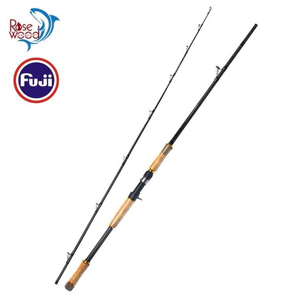

rosewood 2.1m 2.4m casting canne h xh power 15kg baitcasting rod saltwater beach fishing tackle boat rods