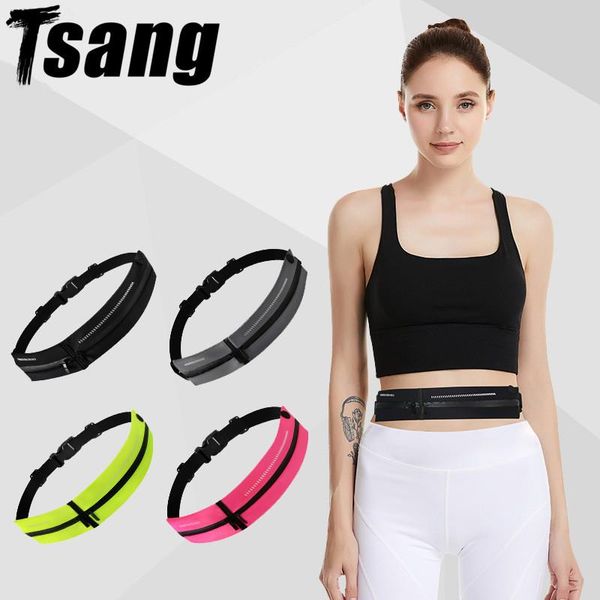 

outdoor sports pockets anti-theft mobile phone running belt waterproof men and women tactical invisible waist bag bags