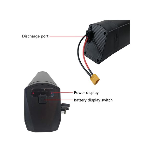 

rhino ebike battery 36v 13ah 14.5ah 17ah 36volt backup batteries reention 14ah