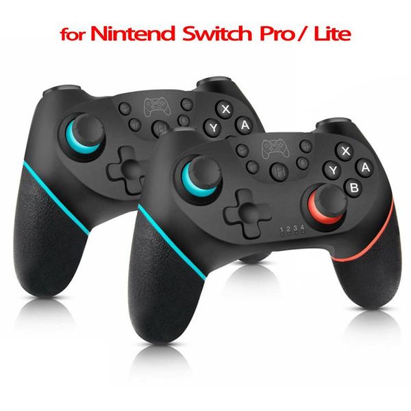 

game controllers & joysticks bluetooth wireless control, 6-axis handle controller for switch pro console, in 2021