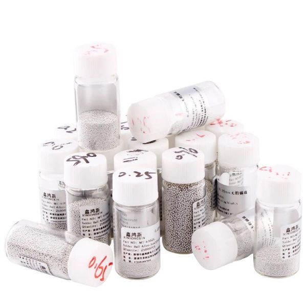 

power tool sets luxianzi bga reballing balls leaded 0.2-0.76mm for ic stencils rework repair tools lead solder ball 25k/bottle