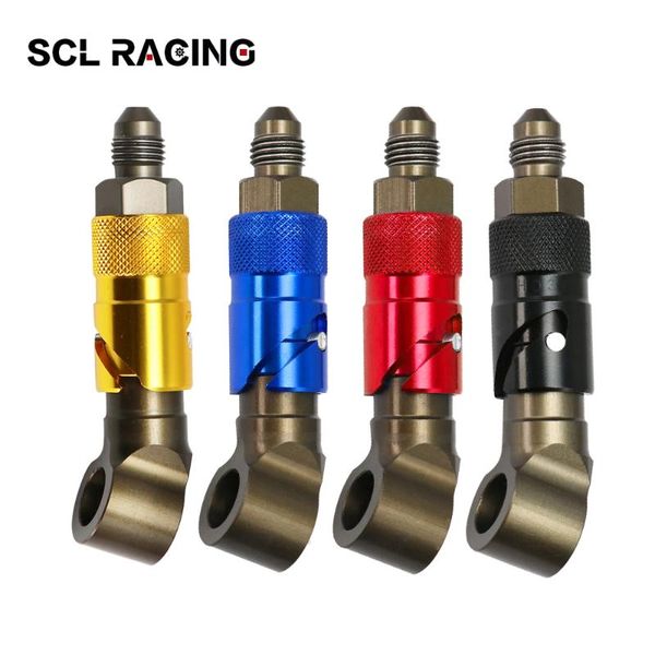 

motorcycle brakes alconstar aluminum alloy brake hose connector an3 front caliper quick removal cover line disassembly