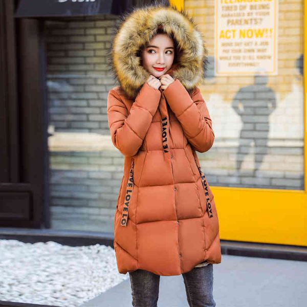 

women's down & parkas nicesnowl winter jacket with fur collar warm hooded female women coat long parka outwear camperas coat1 htfq, Black