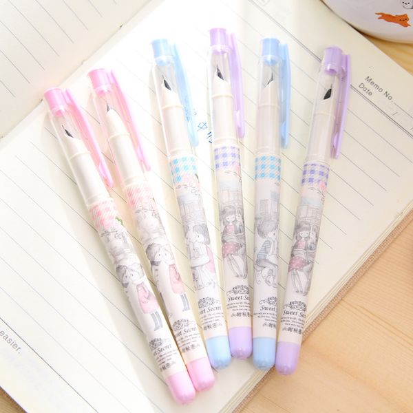 

gb004 south korea stationery hobby 20322 garden set direct liquid refillable pen