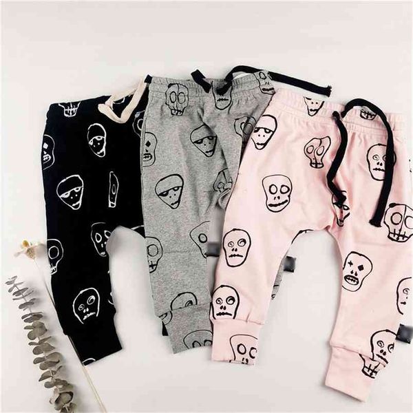 

kids boys pants girls spring summer bottoms cool style clearance made of cotton 210619, Blue