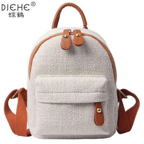 Nova Moda Mulheres Bonito Mochila Mini Saco Casual Menina Pequena Escola Mochilas para Adolescentes Senhoras Sacos de Ombro Mochila Feminina Y1105