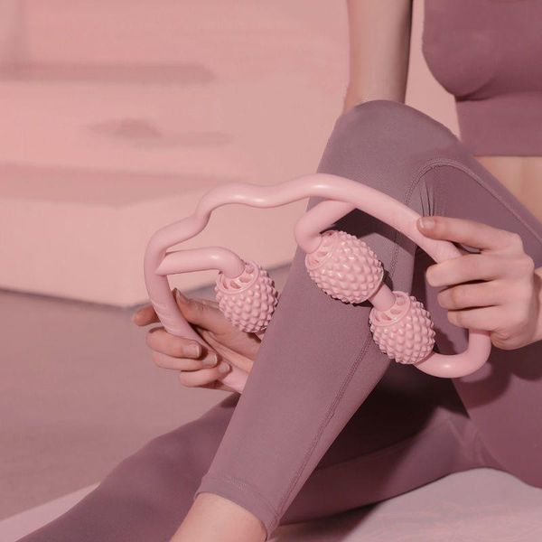 

ring leg clamp roller massager thin small artifact reduce muscles thick student female yoga beauty waist multifunction equipment resistance