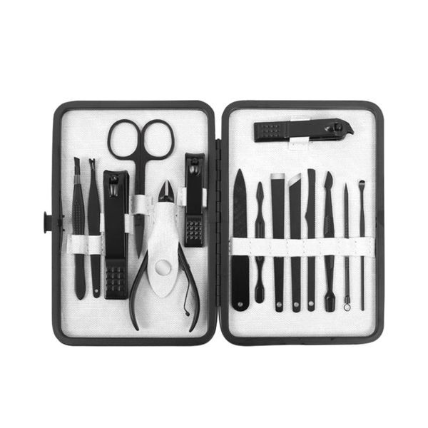 

nail art kits 15 piece manicure pedicure care set cutter cuticle clippers kit ua