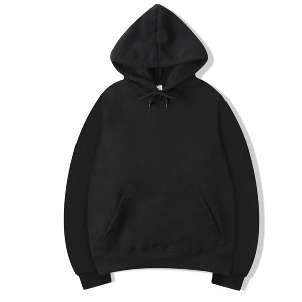 

100% cotton men hoodies 07 210728, Black