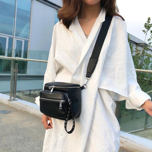 

shopping bags solid color shoulder messenger handbags women leather large crossbody