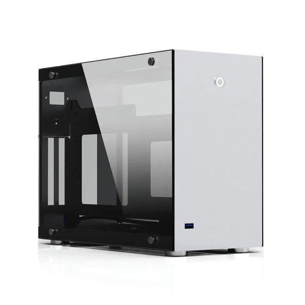 CEMO A4 Aluminiumlegierung gehärtetes Glas ITX Computer Case Mini