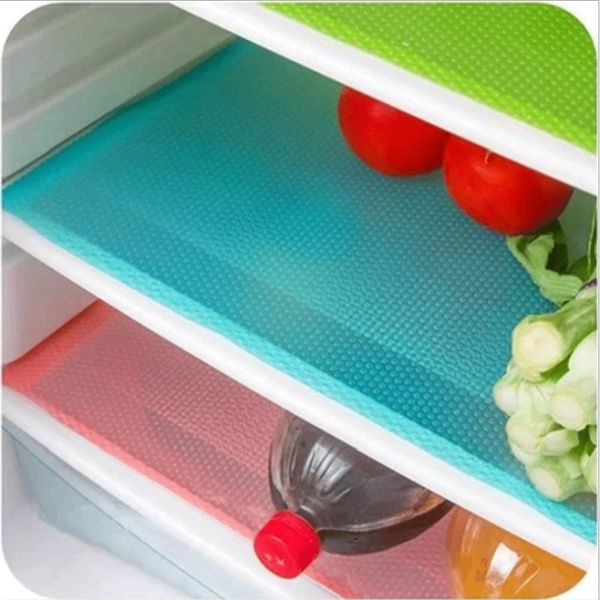 

silicone fashion refrigerator pads antibacterial anti-fouling mildew moistureproof pad refrigerator waterproof table mats 30cm*44cm
