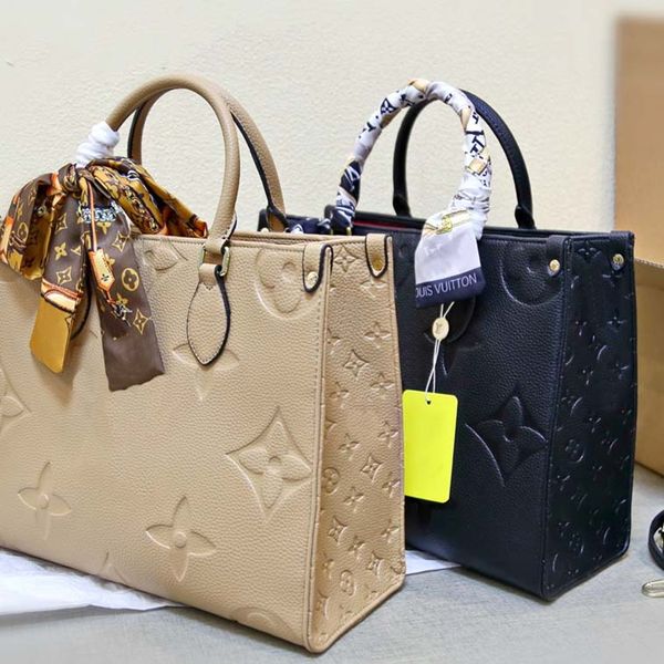 

luxury designer handbags shopping large bags famous classic women ladies handbag capacity shoulder tote day clutch wallet fashion silk scarf