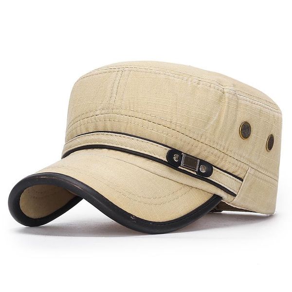 

outdoor hats flat denim distressed retro not fading for summer women and men &t8, Black;white