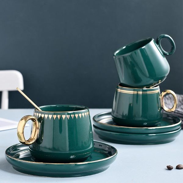 

mugs european-style phnom penh ceramic coffee cup and saucer luxury quality office afternoon tea home set