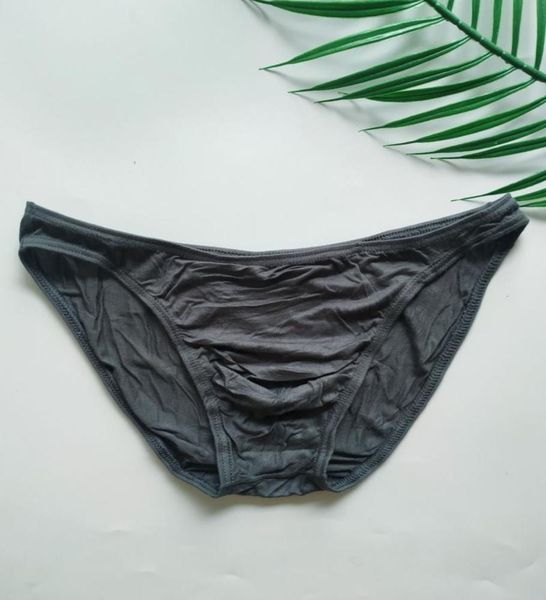 

shahua factory men's small triangle low waist underwear, Black;white