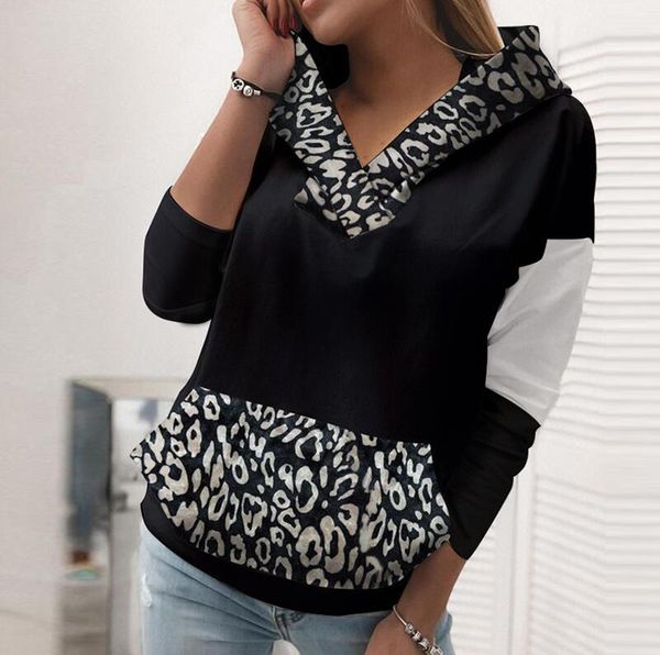 

women's hoodies & sweatshirts streetwear women letter print sweatshirt autumn casual long sleeve pullover lady hoody collar kawaii blu, Black