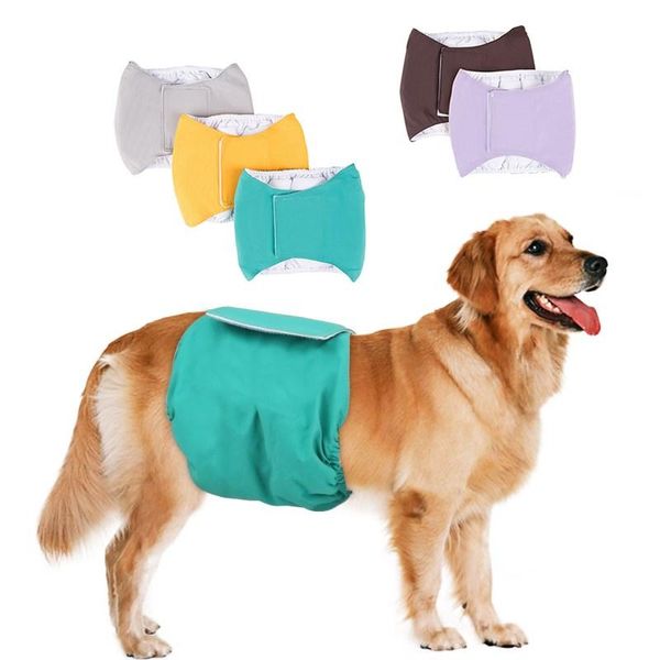 

reusable male pet dog courtesy belt nappy pants waterproof breathable menstrual pant cotton physiological belly band shorts apparel