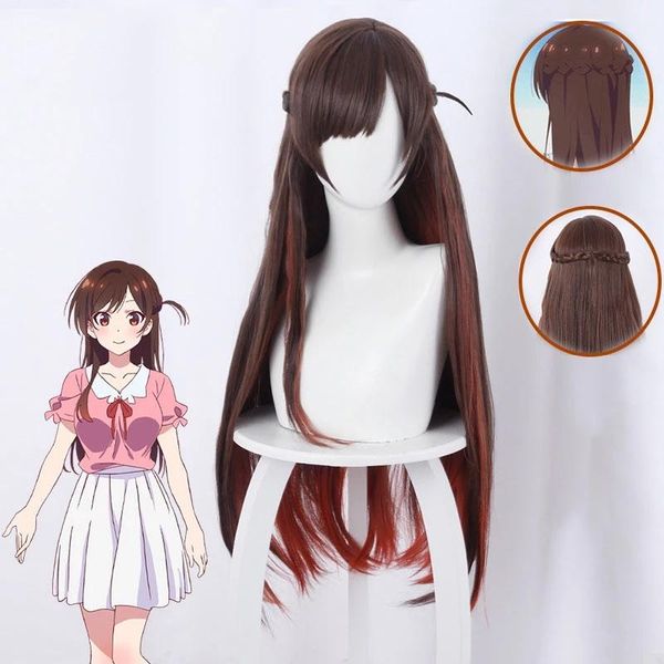 

other event & party supplies anime rent a girlfriend mizuhara chizuru cosplay wig women ichinose cos accessories