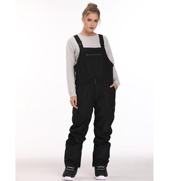 

skiing pants 2021 unbib pant for ski snowboarding waterproof overalls windproof snow thermal warm men vintagework clothes -30